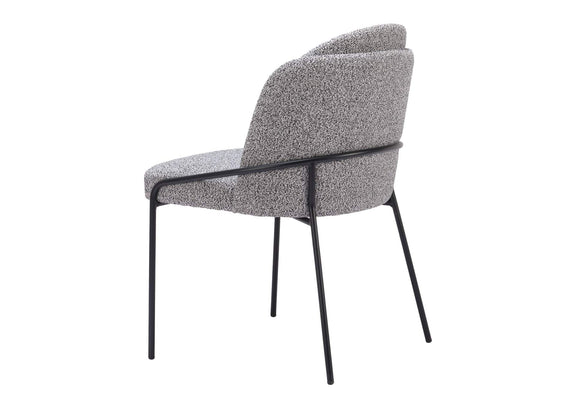 109964 Jambi Dining Chair (Set Of 2) Black & White