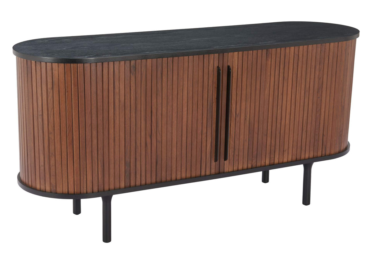 110296 Koriana Sideboard Black & Walnut