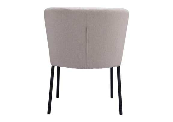 109678 Aimee Dining Chair (Set Of 2) Beige