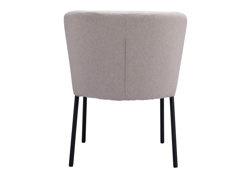 109678 Aimee Dining Chair (Set Of 2) Beige