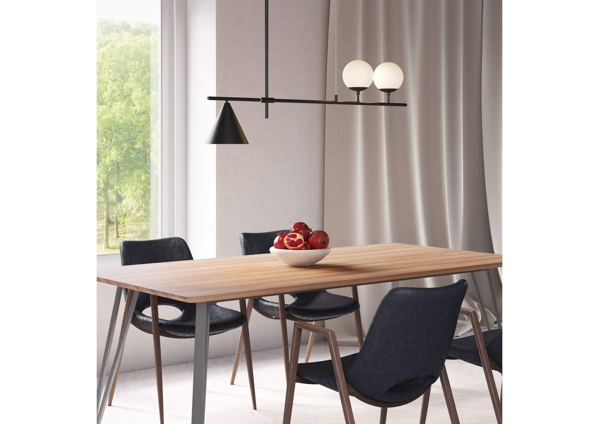 56113 Richiza Ceiling Lamp Black