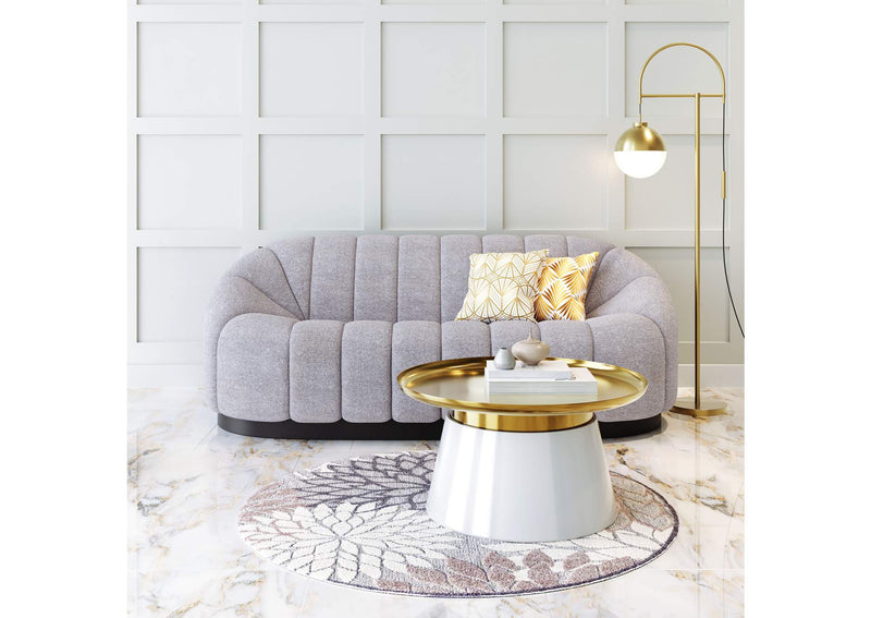 109342 Bhutan Sofa Light Gray