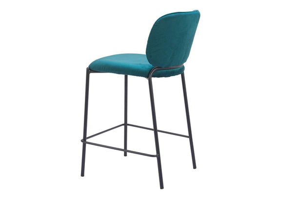 110340 Plat Counter Stool (Set Of 2) Green
