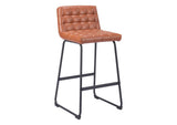 109950 Pago Barstool (Set Of 2) Brown