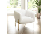 101258 Micaela Armchair Ivory