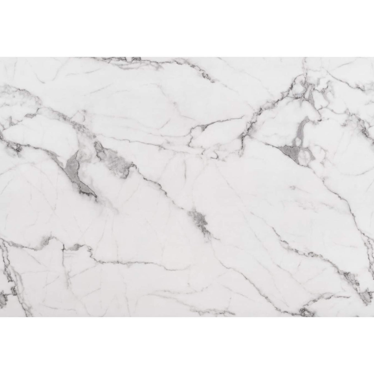 100652 Atlas Dining Table White & Gold