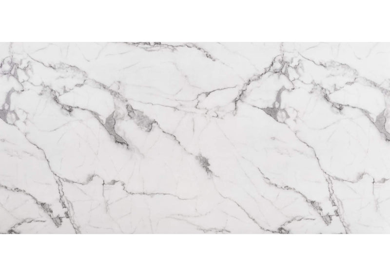 100652 Atlas Dining Table White & Gold