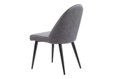 110118 Silloth Armless Dining Chair (Set Of 2) Gray