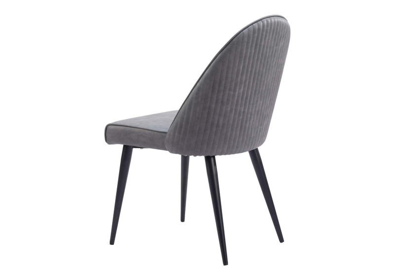 110118 Silloth Armless Dining Chair (Set Of 2) Gray