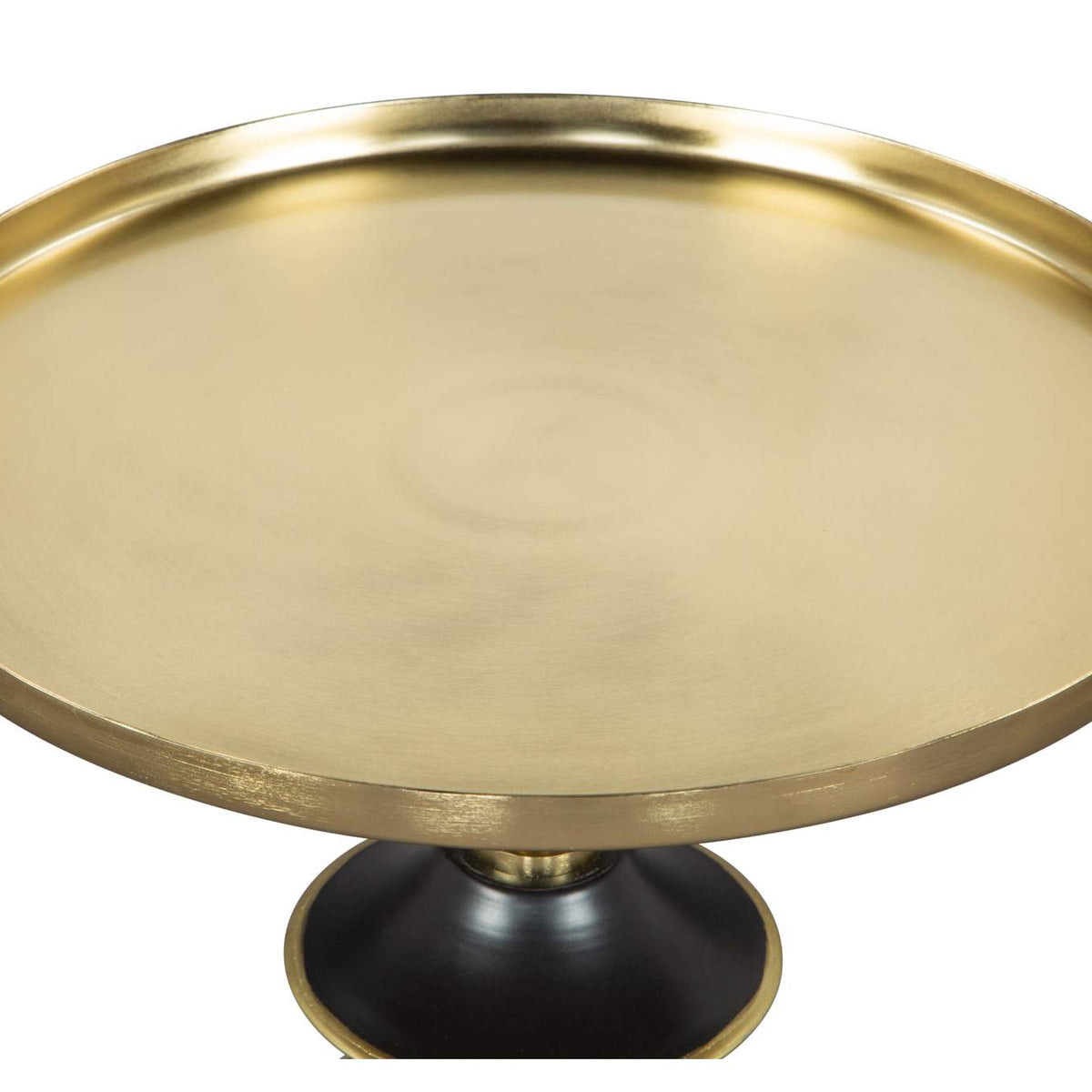 109564 Donahue Side Table Gold & Black
