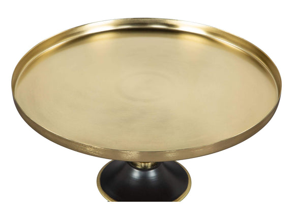 109564 Donahue Side Table Gold & Black