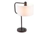 56146 Middlemist Table Lamp White