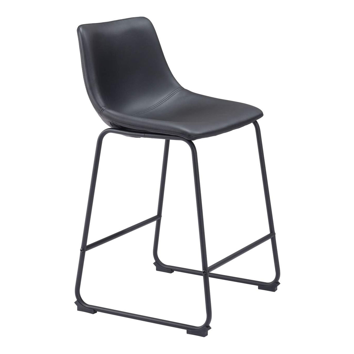 109649 Smart Counter Stool (Set Of 2) Black
