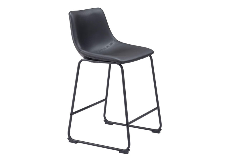 109649 Smart Counter Stool (Set Of 2) Black