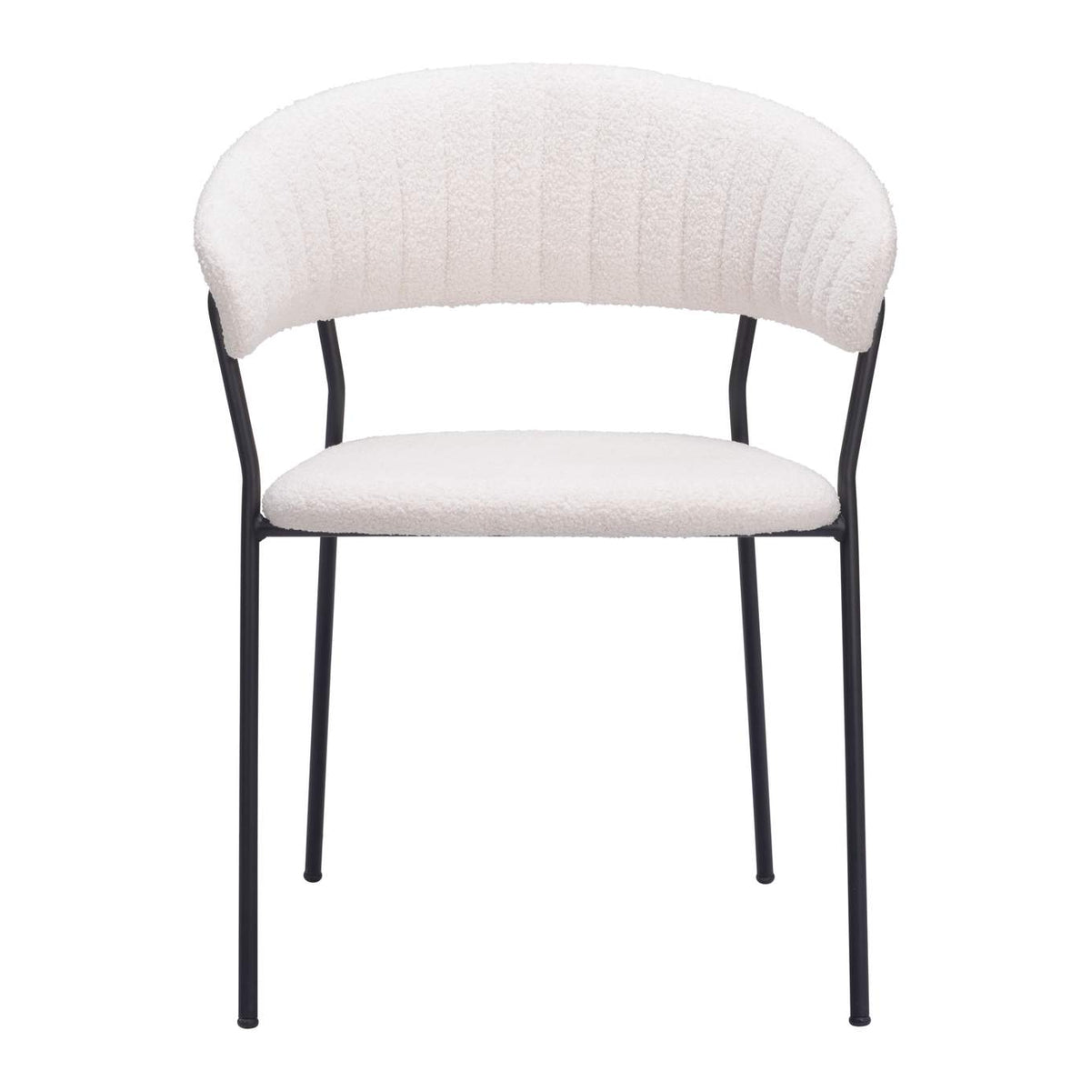 109669 Josephine Dining Chair (Set Of 2) Cream