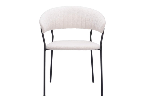 109669 Josephine Dining Chair (Set Of 2) Cream