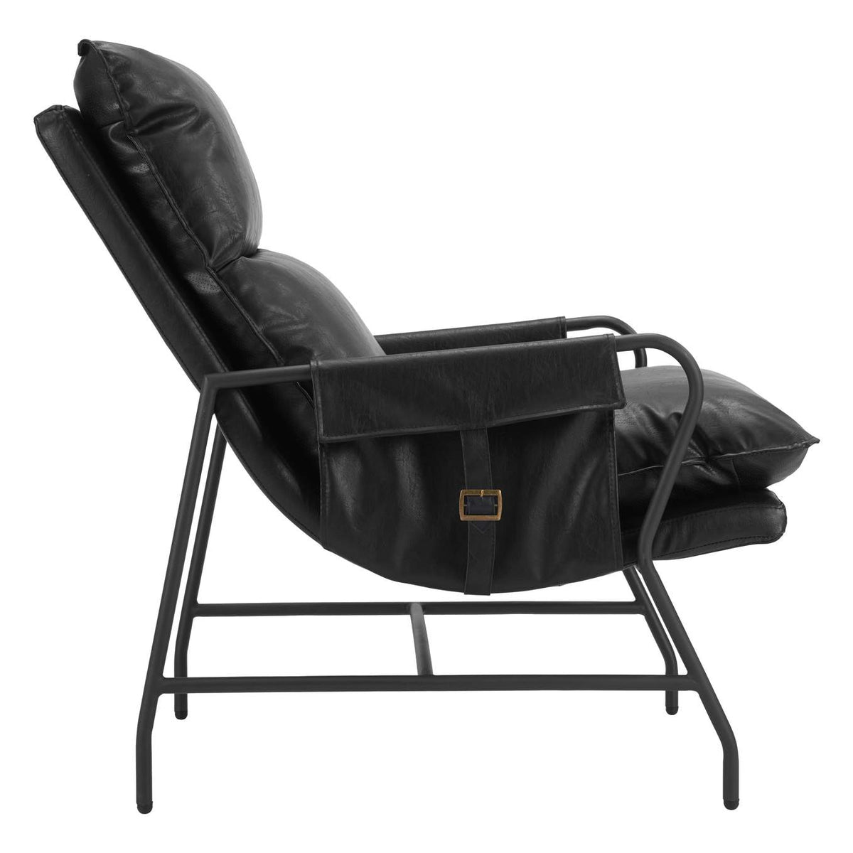 110204 Halaus Accent Chair Black