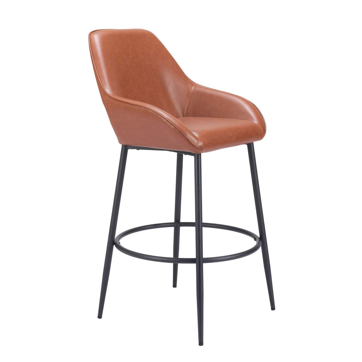 109953 Vila Barstool (Set Of 2) Brown