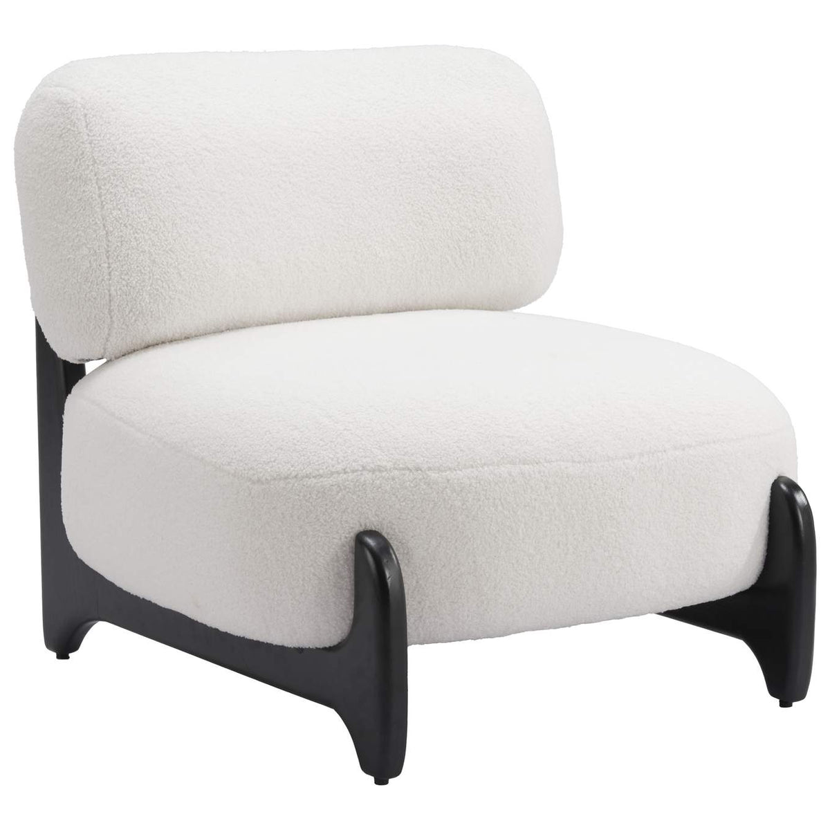 110268 Bombo Accent Chair White