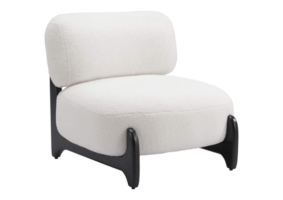 110268 Bombo Accent Chair White