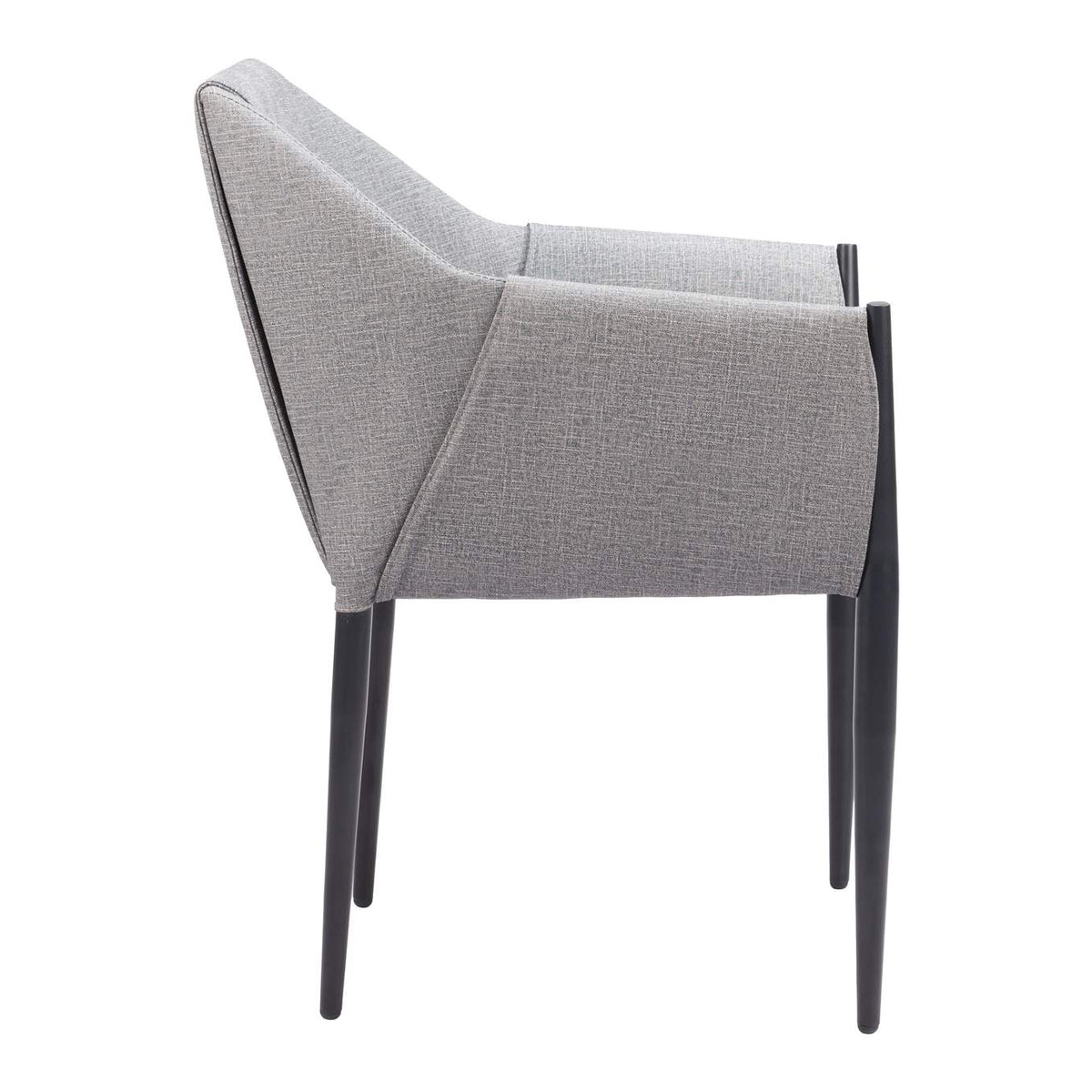 110167 Andover Dining Chair (Set Of 2) Slate Gray