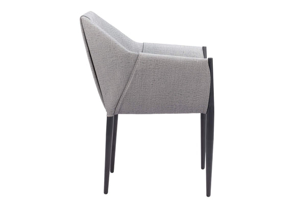 110167 Andover Dining Chair (Set Of 2) Slate Gray