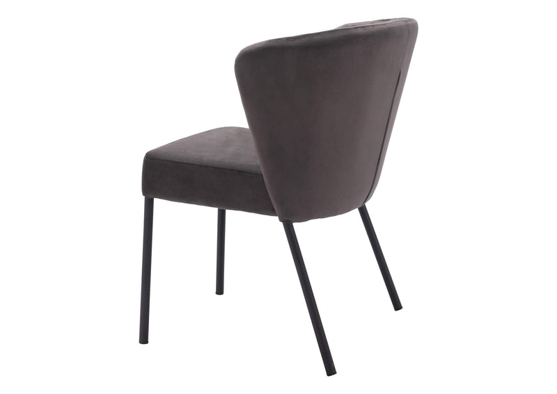 109679 Aimee Dining Chair (Set Of 2) Gray