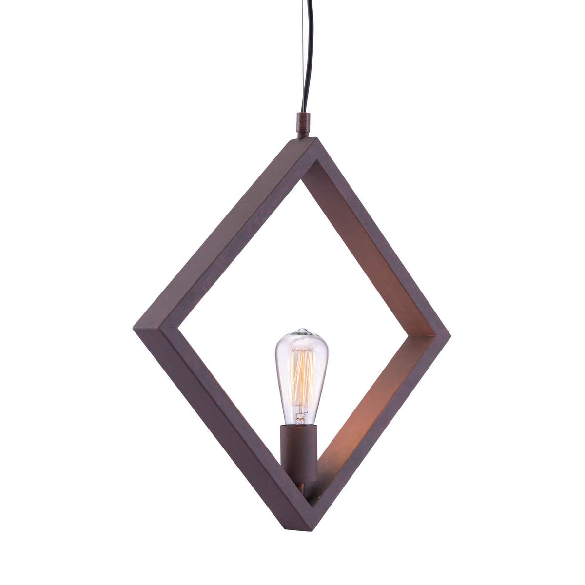 98417 Rotorura Ceiling Lamp Rust