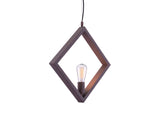 98417 Rotorura Ceiling Lamp Rust
