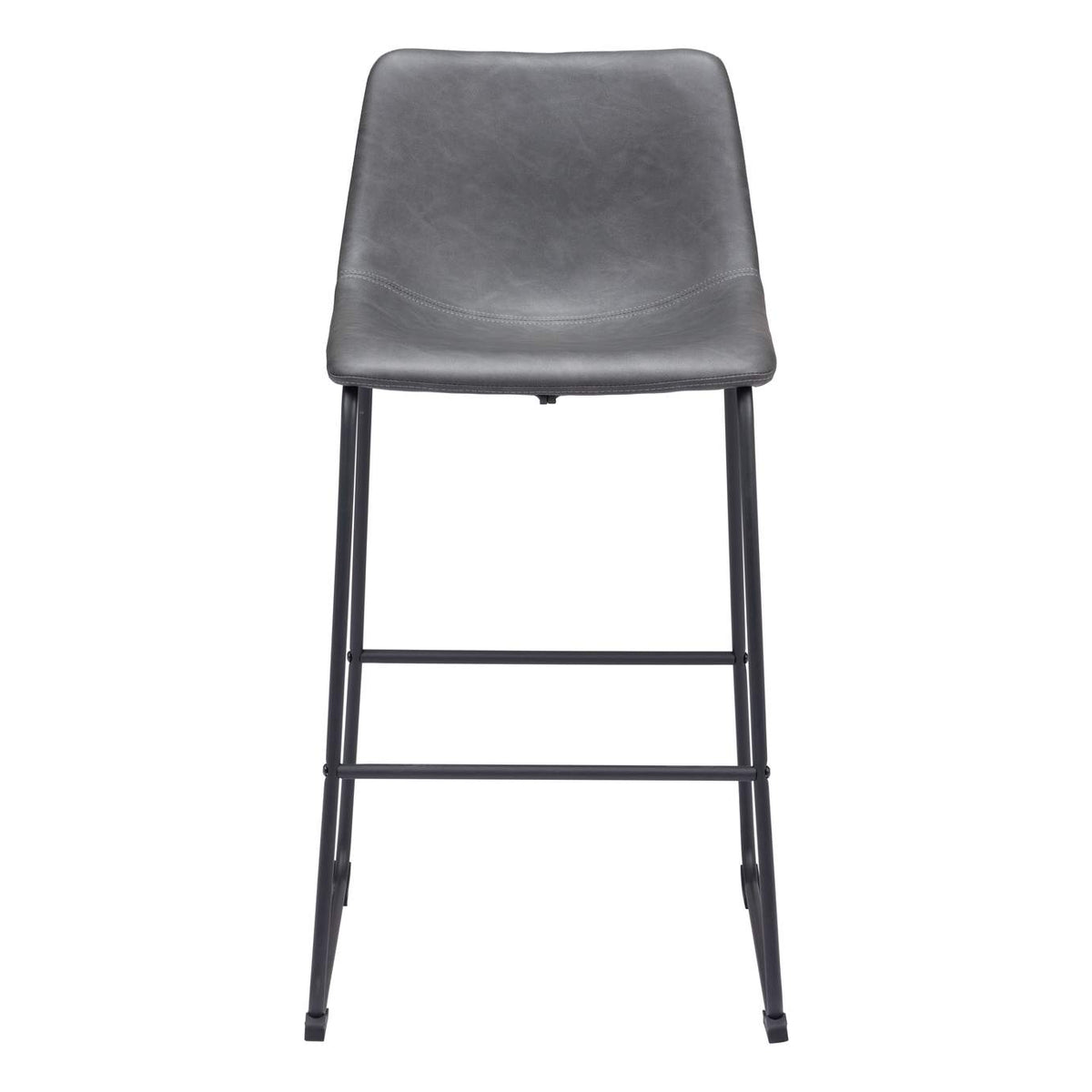109327 Smart Barstool (Set Of 2) Charcoal