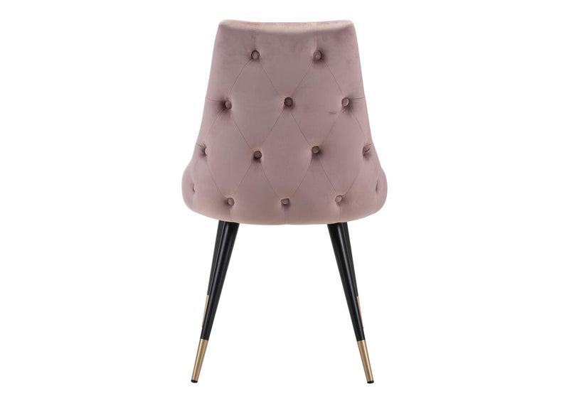 101088 Piccolo Dining Chair (Set Of 2) Pink