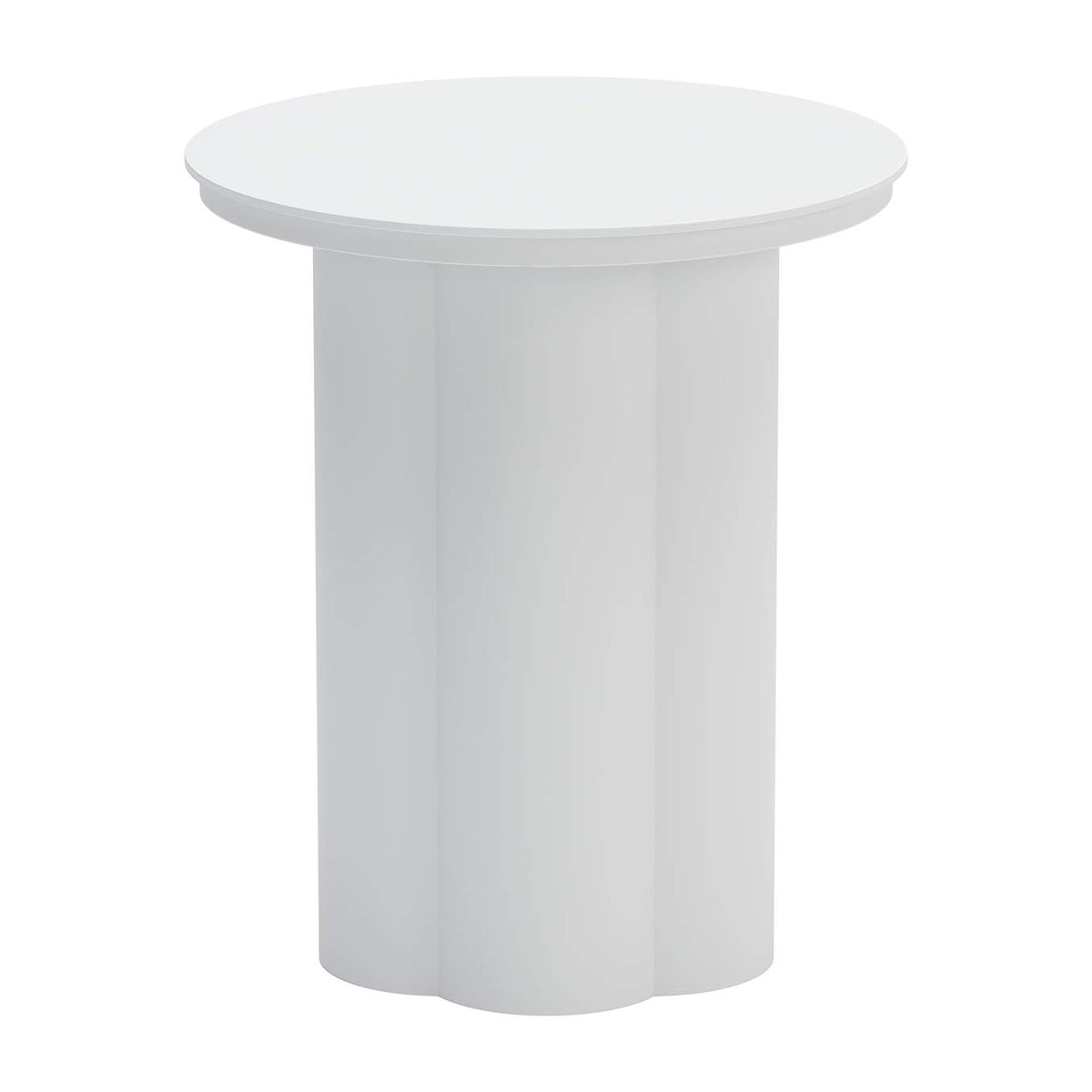 704021 Kogur Outdoor Side Table White