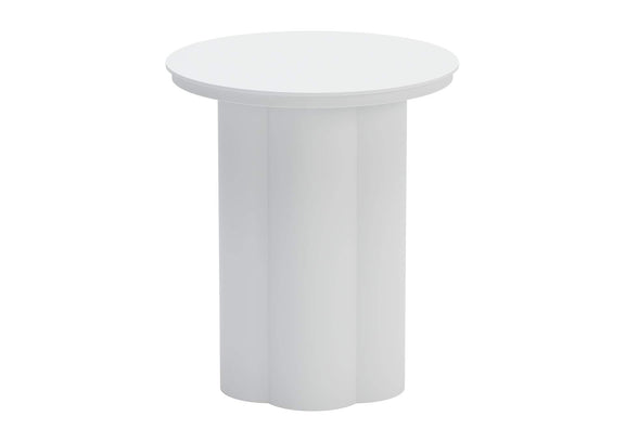 704021 Kogur Outdoor Side Table White