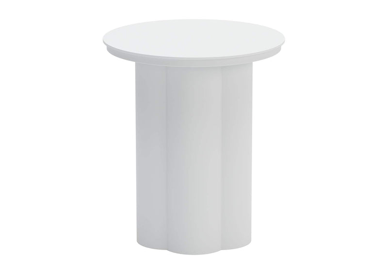 704021 Kogur Outdoor Side Table White
