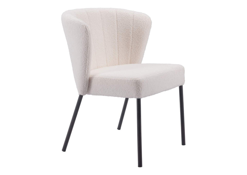 109677 Aimee Dining Chair (Set Of 2) Cream