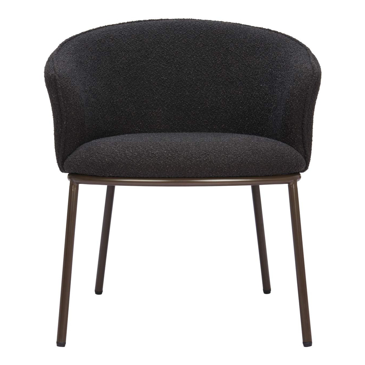 110102 Essen Dining Chair Black & Bronze