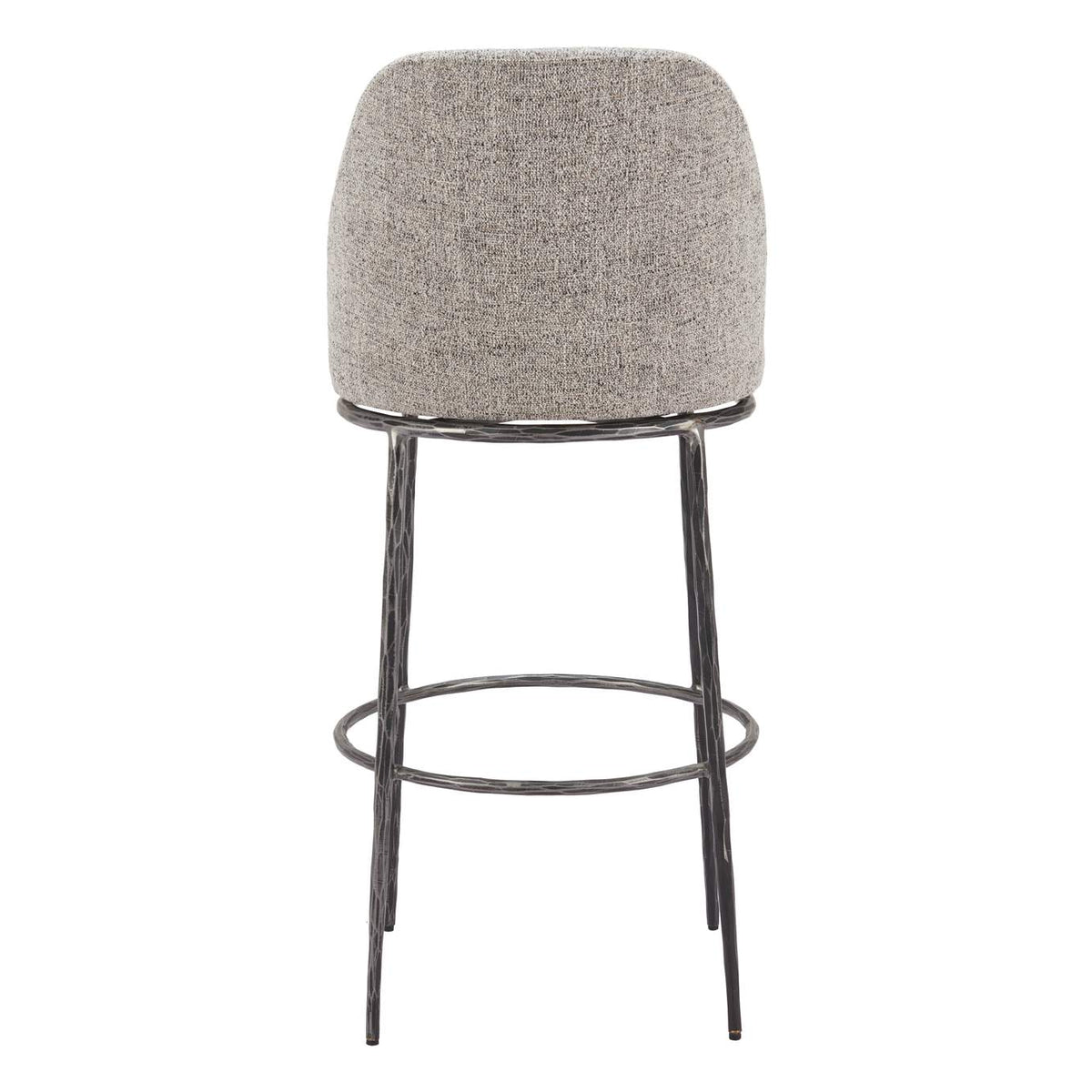 110273 Nordhavn Swivel Barstool Gray
