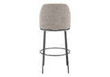 110273 Nordhavn Swivel Barstool Gray