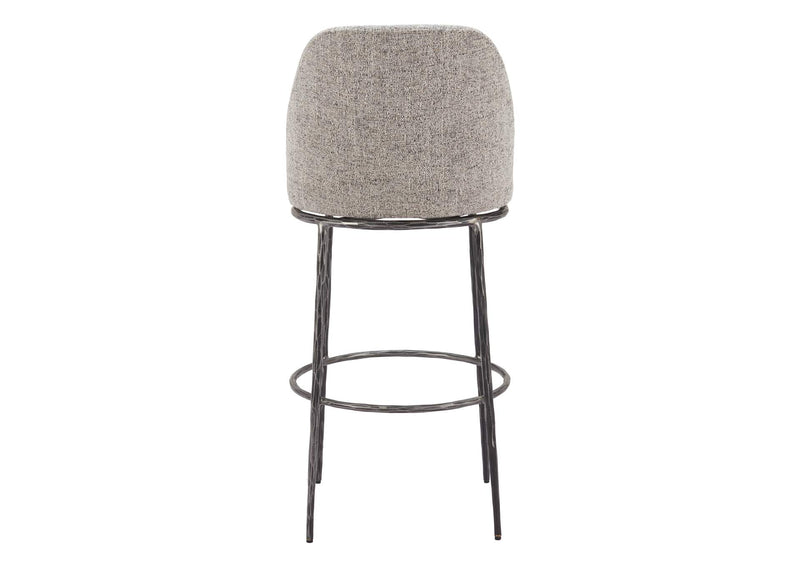 110273 Nordhavn Swivel Barstool Gray