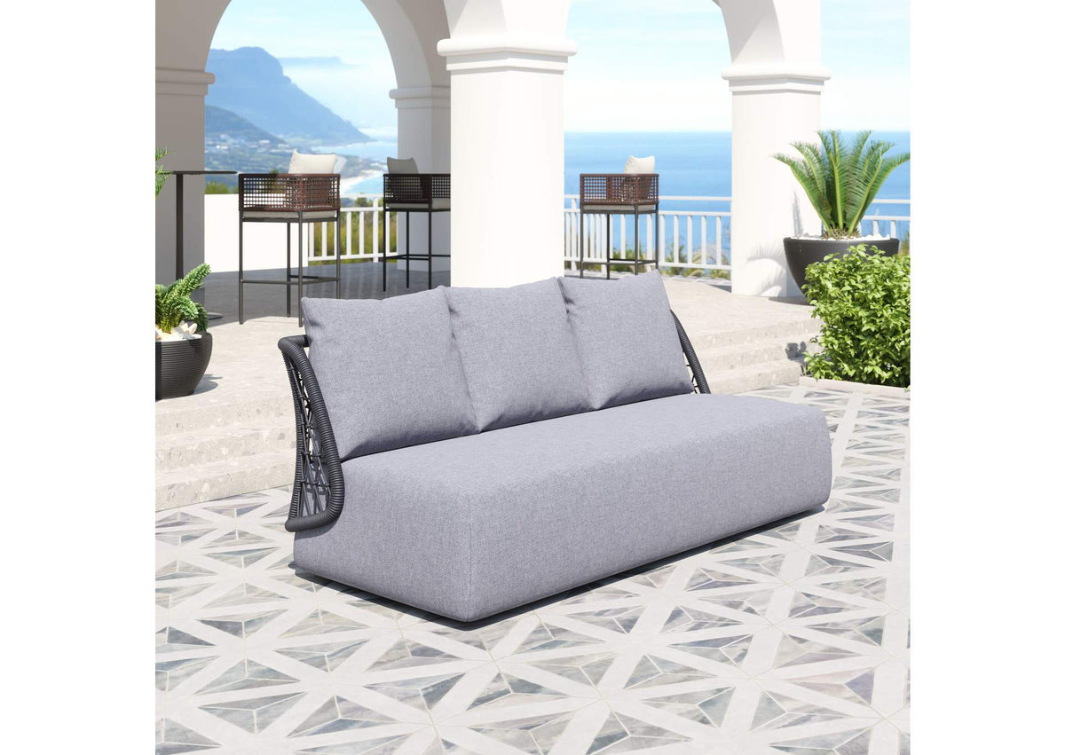 704023 Mekan Outdoor Sofa Gray