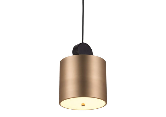 56107 Myson Ceiling Lamp Gold & Black