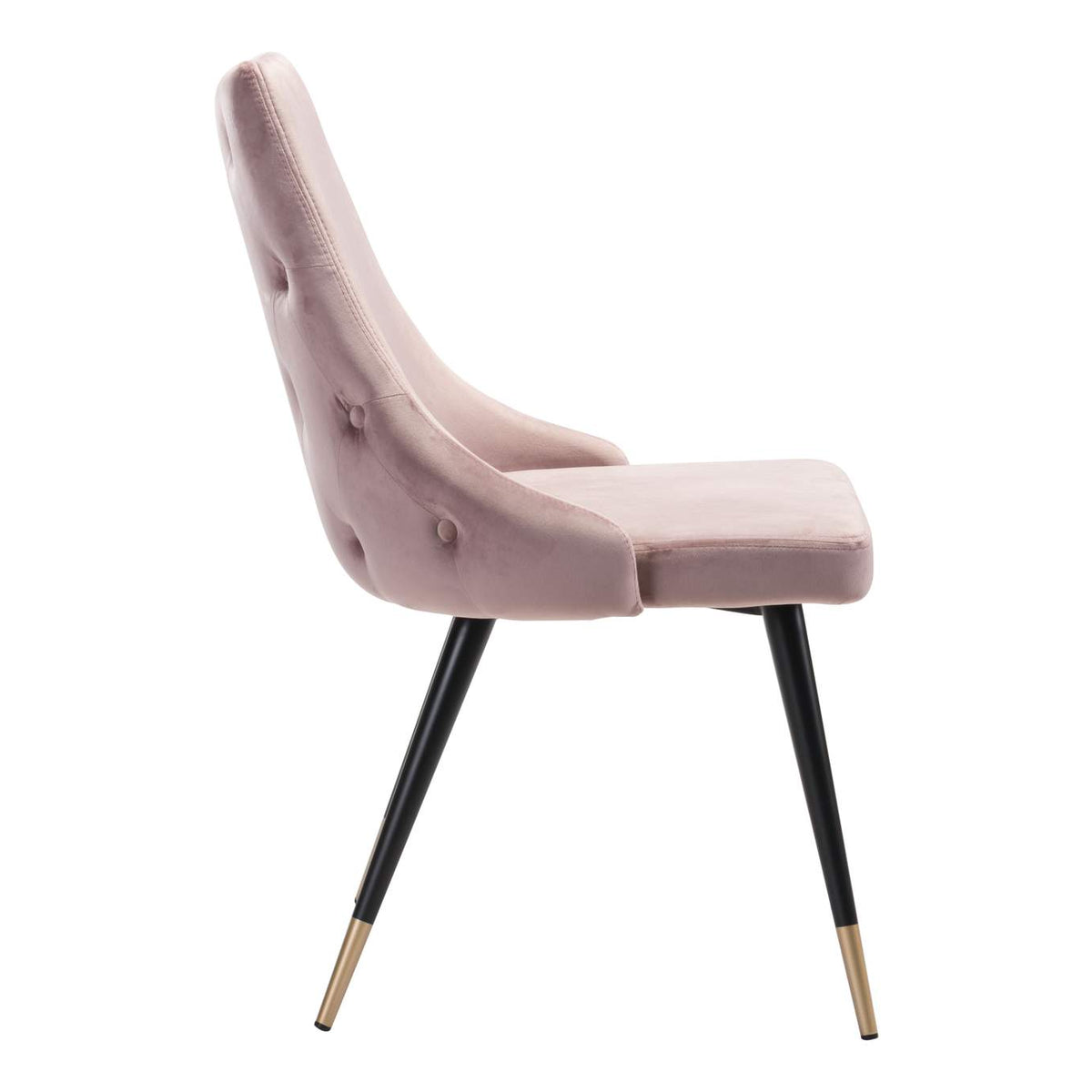 101088 Piccolo Dining Chair (Set Of 2) Pink