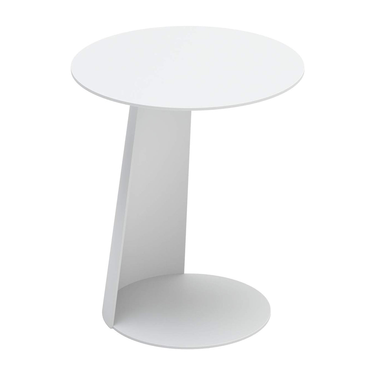 704020 Sunny Isles Outdoor Side Table White