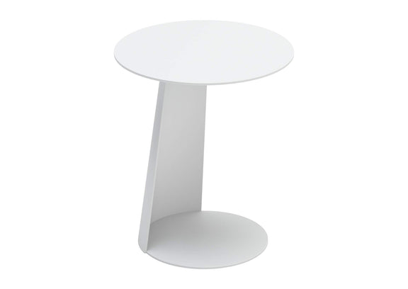 704020 Sunny Isles Outdoor Side Table White