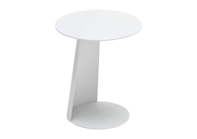 704020 Sunny Isles Outdoor Side Table White