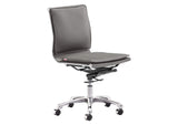 215233 Lider Plus Armless Office Chair Gray