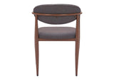 110208 Zens Dining Chair (Set Of 2) Truffle Gray