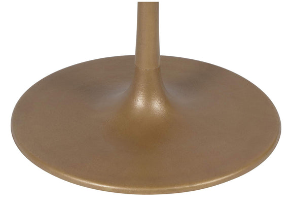 109095 Taj Dining Table Black & Gold