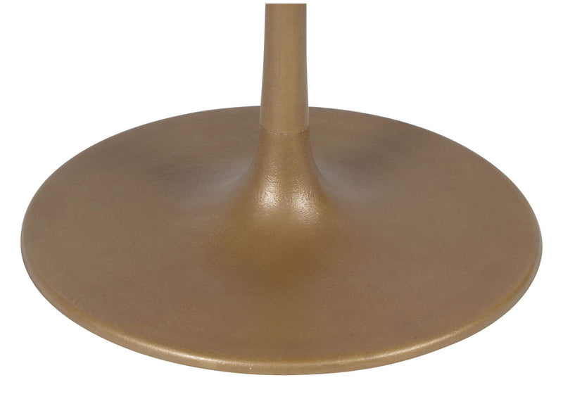 109095 Taj Dining Table Black & Gold