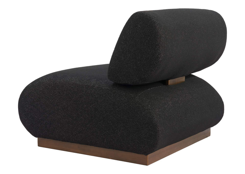 109932 Barsa Accent Chair Black